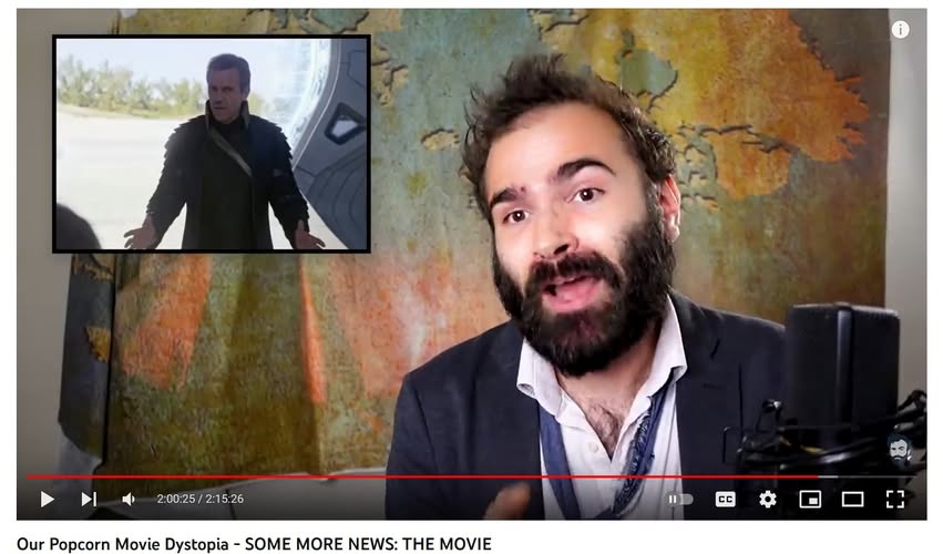 screenshot of Our Popcorn Movie Dystopia