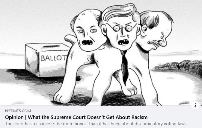 Three headed dog with SCOTUS faces
Opinion: What the Supreme Court Doesn't Get About Racism